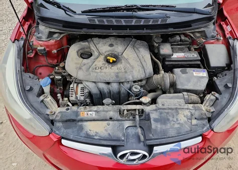 2014 Hyundai Elantra Se z USA, uszkodzony, nr VIN KMHDH4AE6EU195254